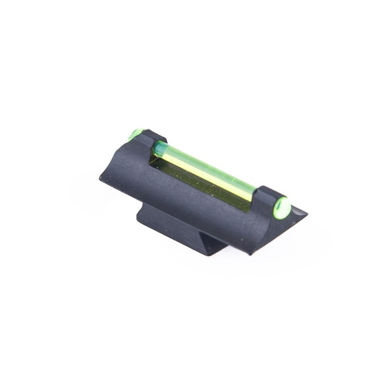 Toni System Mirino a coda di rondine per carabine altezza 8 mm, fibra ottica verde 1,5 mm