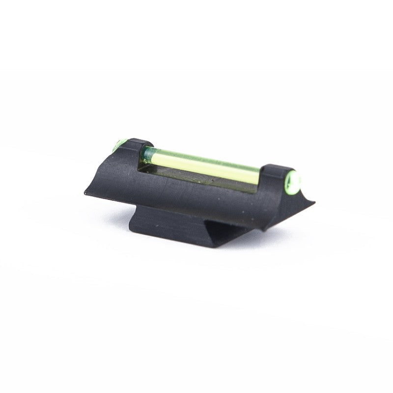 Toni System Mirino a coda di rondine per carabine altezza 8 mm, fibra ottica verde 1,5 mm