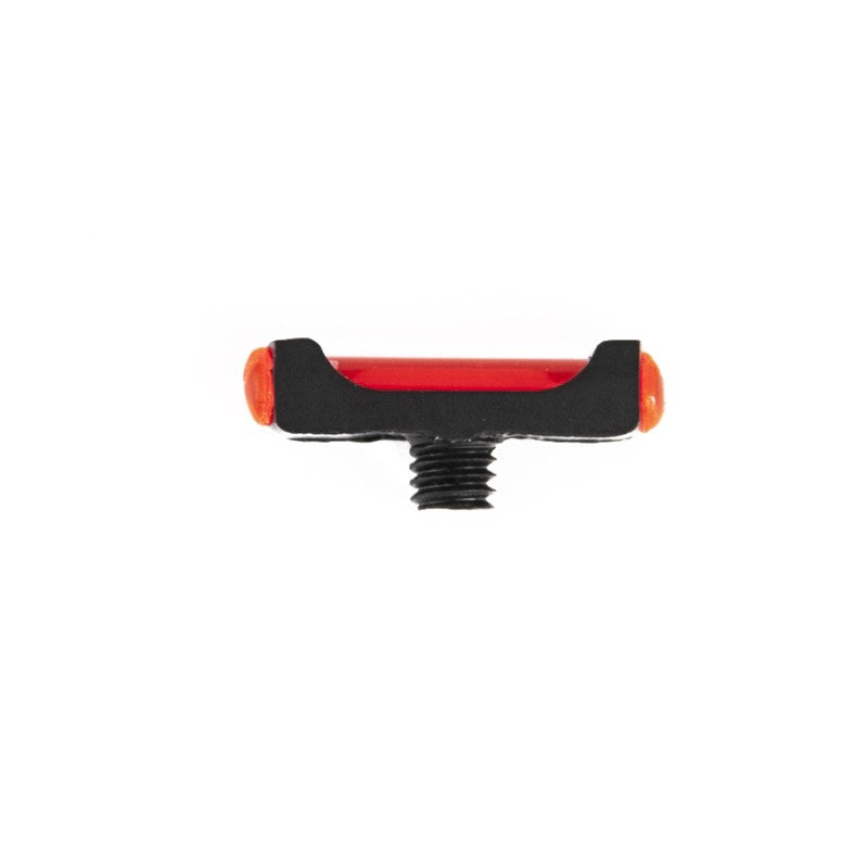 Toni System Mirino filettato diametro 2,6 mm con fibra ottica rossa da 2 mm