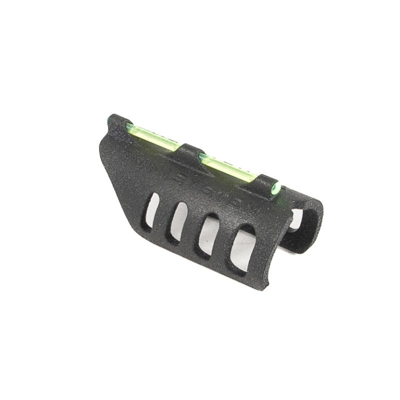 Toni System Mirino in polimero con fibra ottica per fucili calibro 12 a canna slug – Verde