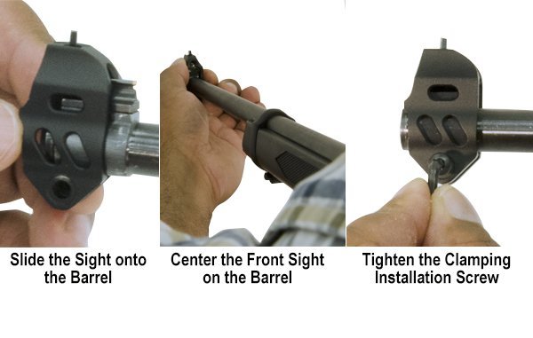 UTG Tactical Front Sight for Ruger 10/22 - Mossberg 702 Rifle