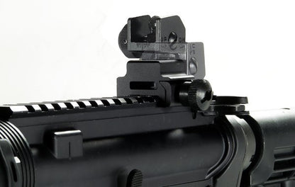 UTG Tacca di Mira Flip-up Rear Sight w/Windage Adj & Dual Aiming Apertures