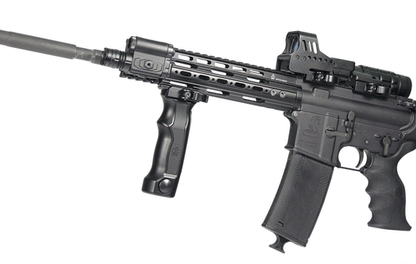 Impugnatura UTG Combat D Grip MNT-DG01Q con bipiede integrato, immagine 4