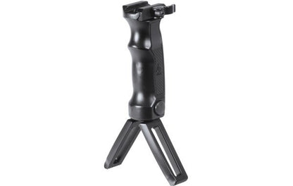 Impugnatura UTG Combat D Grip MNT-DG01Q con bipiede integrato, immagine 3