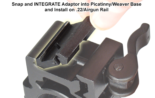 UTG Accessorio Adattatore Dovetail a Picatinny/Weaver 