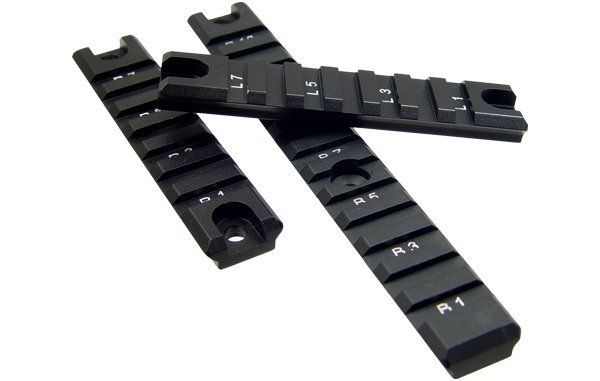 Set di tre slitte Picatinny UTG per paramano G36 e SL8