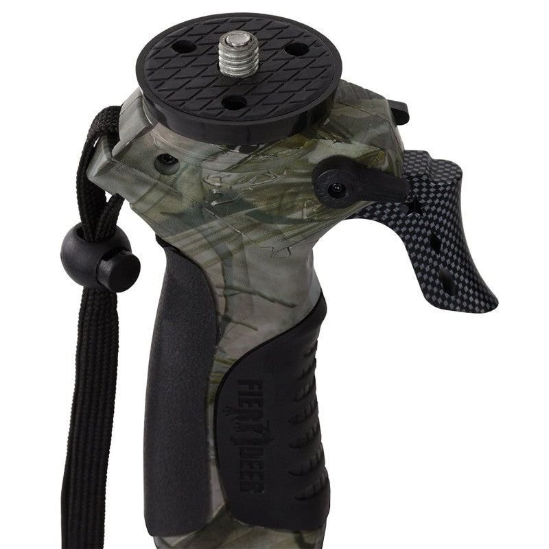 Dörr monopiede da tiro Rapid II camo 97-163 cm con supporto a V