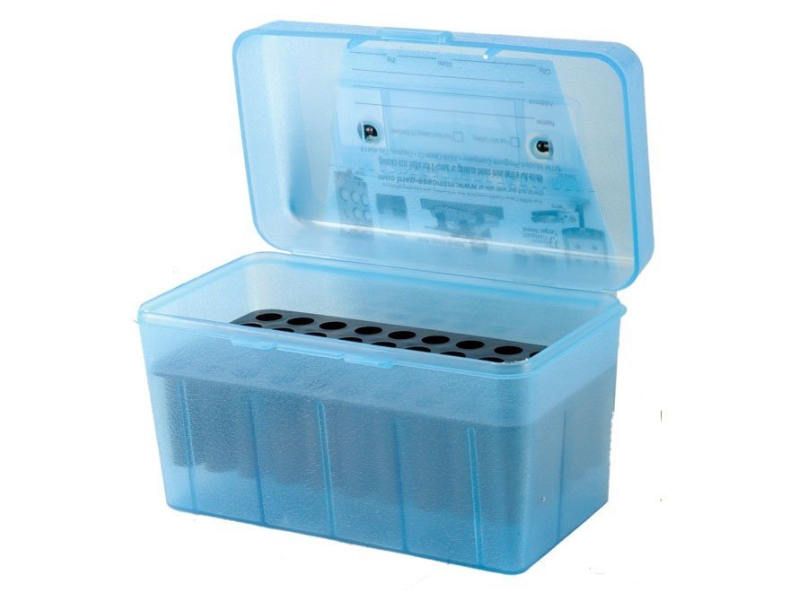 MTM Deluxe Handled Ammo Case with Bullet Tip Protection 50rd