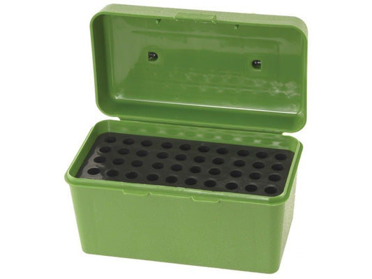 MTM Deluxe Flip-Top Box 223 Remington,17 Remington, 222 Remington Magnum - 50 Colpi