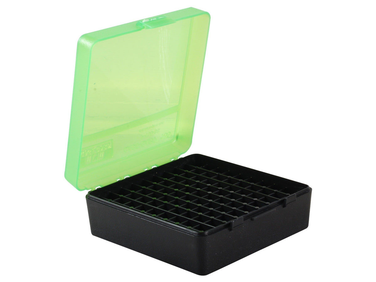 MTM Flip-Top Box 38 Special, 357 Magnum - 100 Colpi Con Cerniera