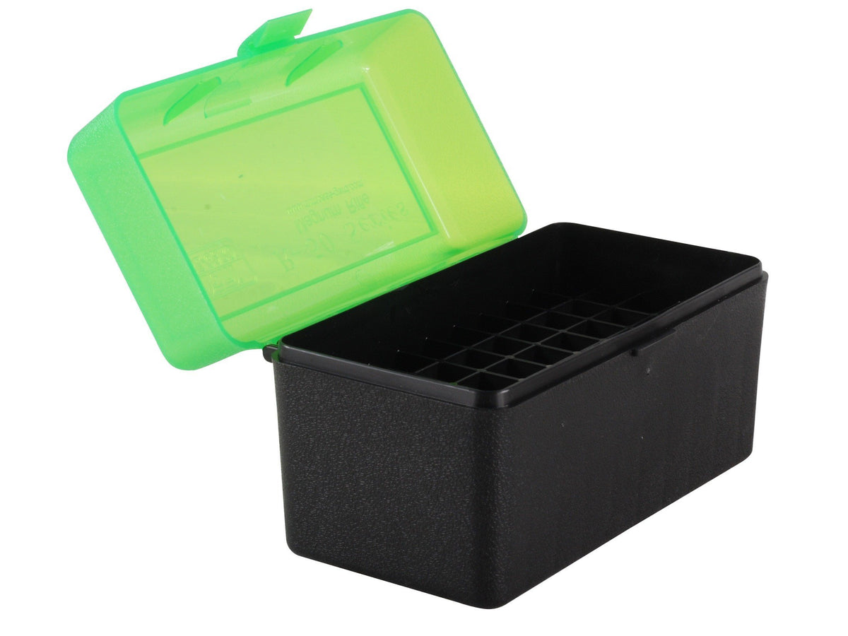 MTM Flip-Top Box 7 Remington Magnum, 300 Winchester Magnum, 375 H&H Magnum - 50 Colpi Con Cerniera