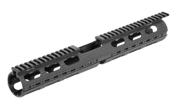 Paramano UTG PRO Super Slim drop-in 15 pollici carbine per AR15, vista 1