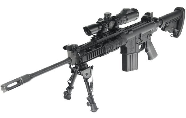 Quad rail UTG PRO drop-in in due pezzi per AR308 e S&W M&P10, vista 3