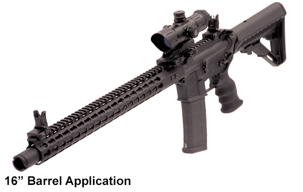 UTG PRO AR15 17" KEYMOD Free Float Handguard Black