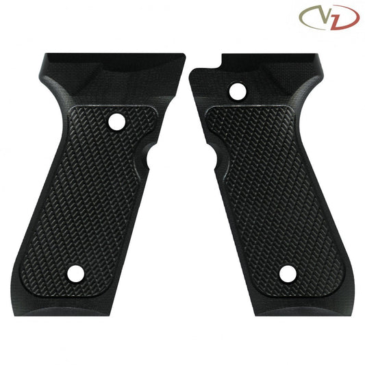 VZ Grips Tactical Slants - Black - Beretta 92/98