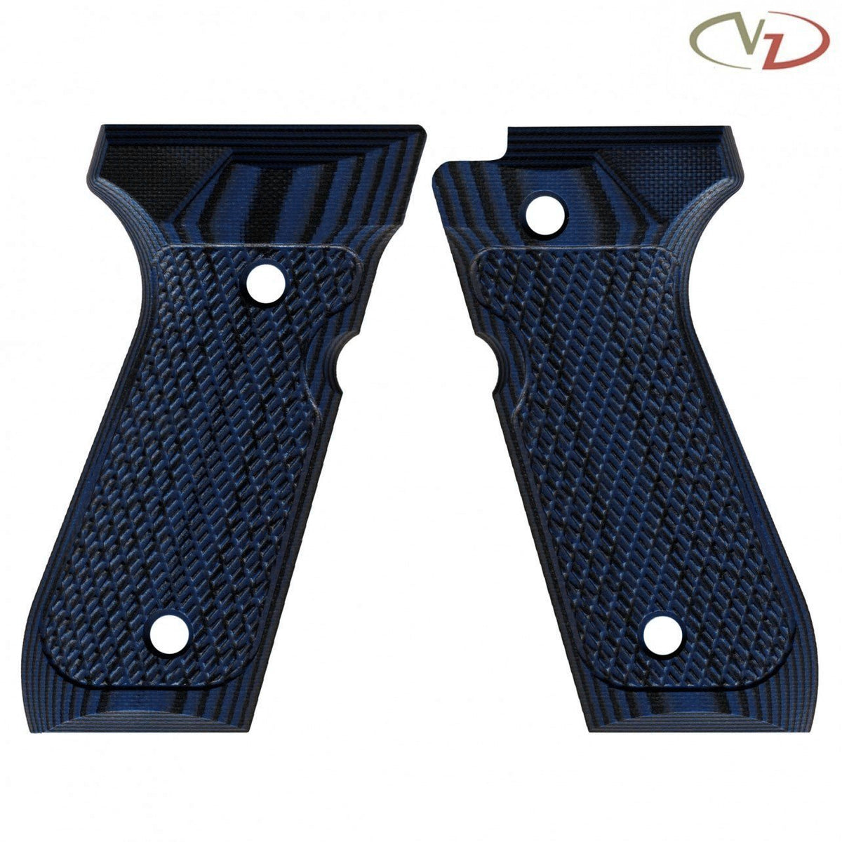 VZ Grips Tactical Slants - Blue - Beretta 92/98
