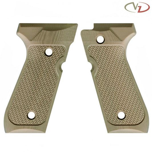 VZ Grips Tactical Slants Desert Sand - Beretta 92/98