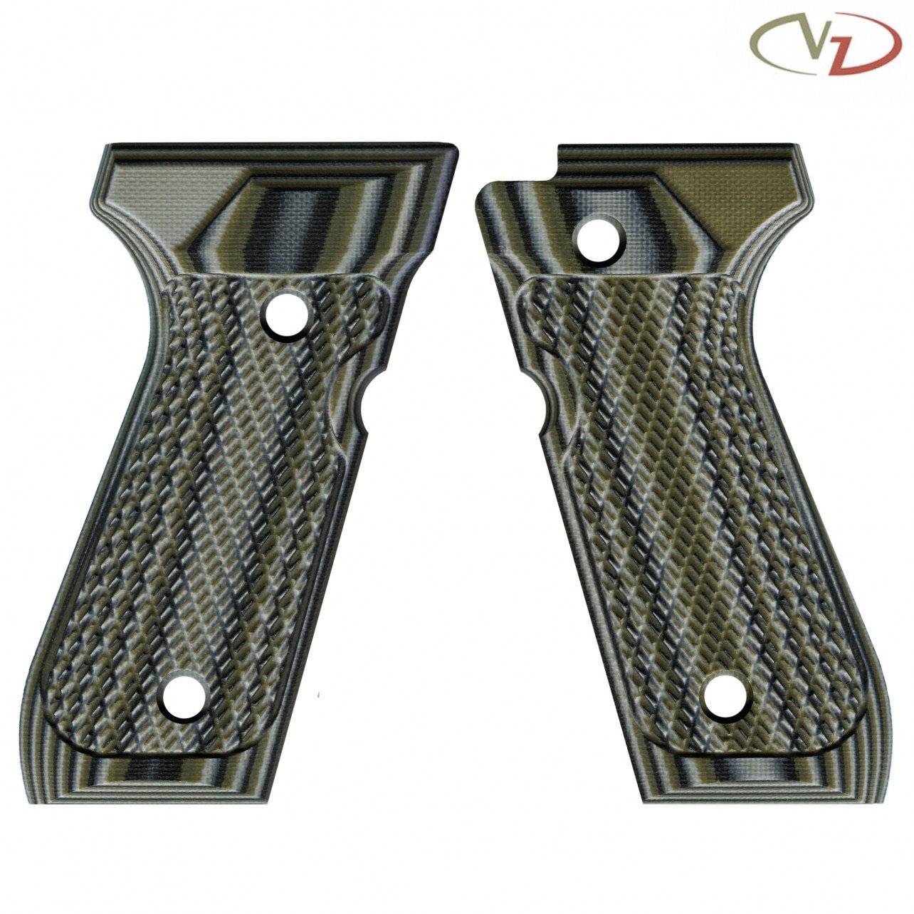 VZ Grips Tactical Slants - Predator Green - Beretta 92/98