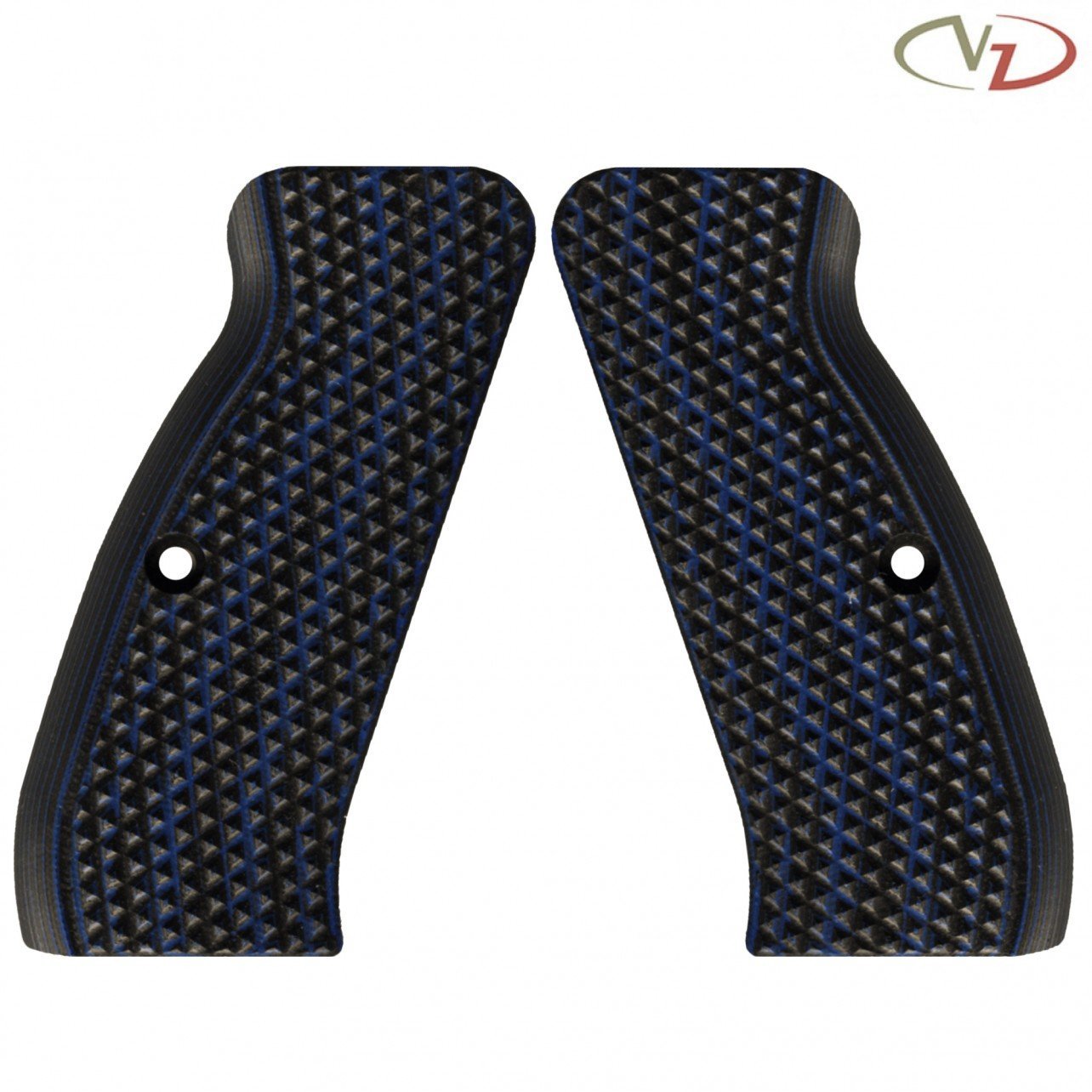 VZ Grips CZ 75 Diamond Backs - Blue Black