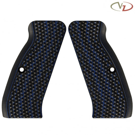VZ Grips CZ 75 Diamond Backs - Blue Black