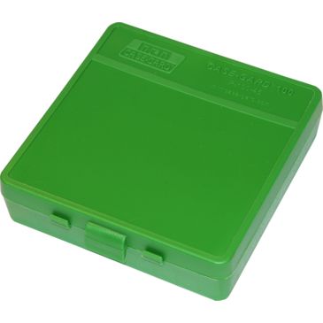 MTM Flip-Top Box 40 S&W, 10 Auto, 45 ACP - 100 Colpi Green