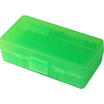 MTM - Flip-Top Ammo Box .40S&W, 45ACP - 50 Colpi Green