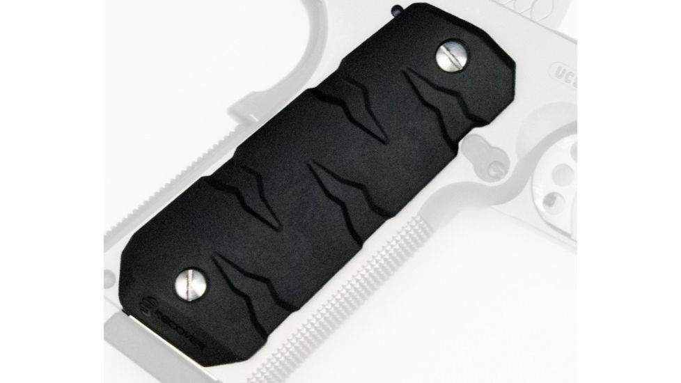 Recover Tactical guancette in gomma RG11 RG15 nere con base in polimero