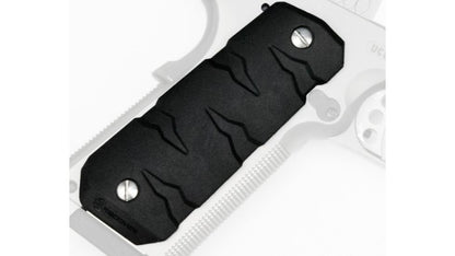 Recover Tactical guancette in gomma RG11 RG15 nere con base in polimero