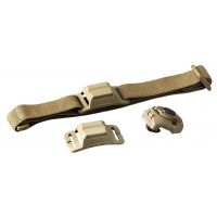 Streamlight Sidewinder Helmet Mount Accessory Kit - attacco per casco, fascia elastica e piastra MOLLE