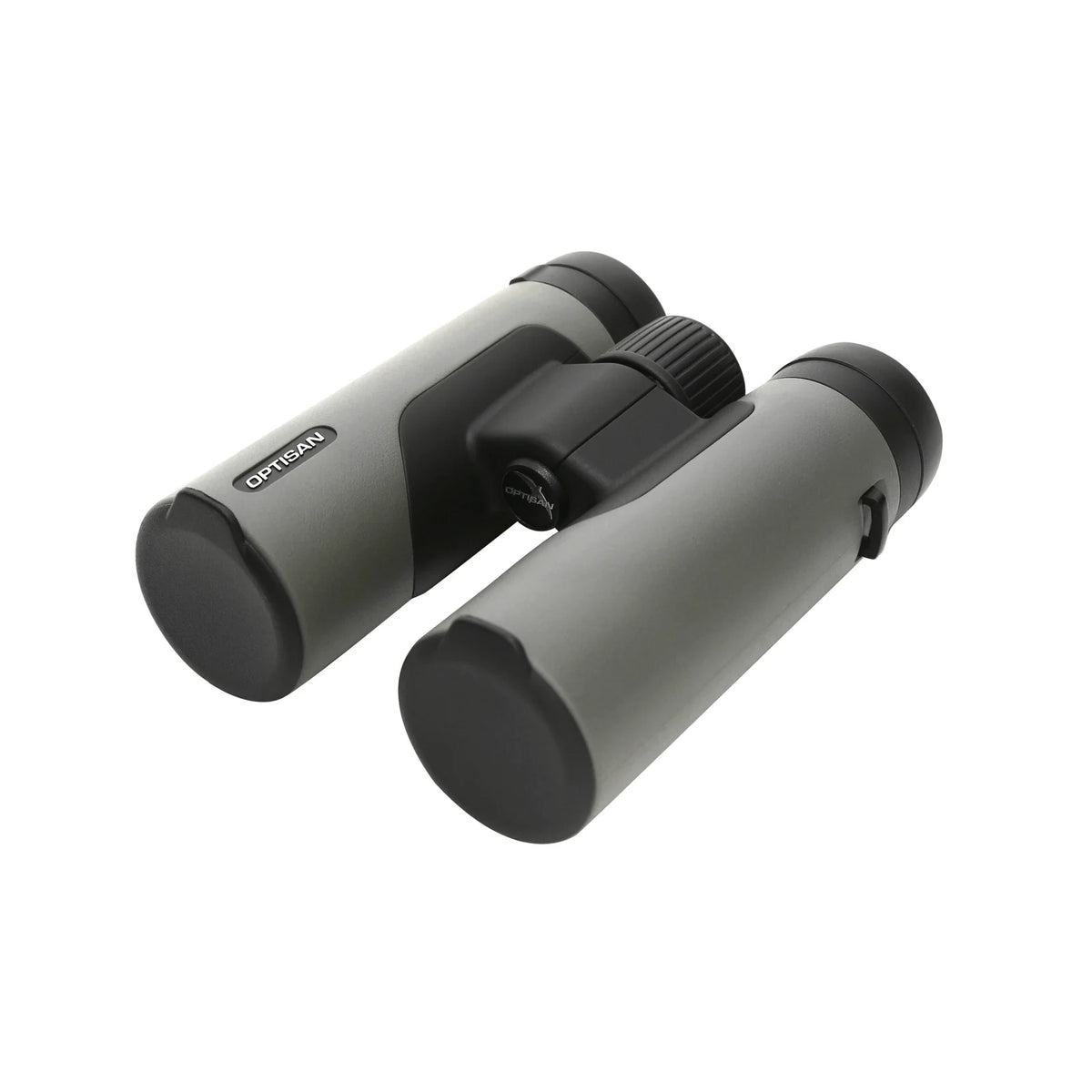 Binocolo Optisan EVR II 42 ED, vista di tre quarti degli obiettivi