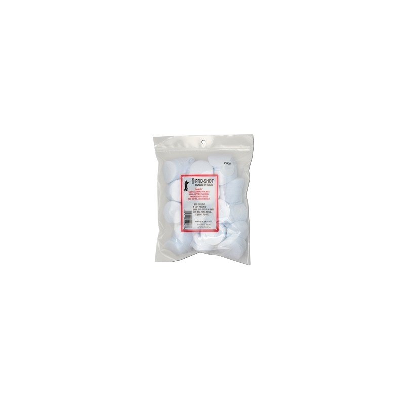 Pro-Shot Cleaning Patches 6mm-.30 Cal. - 1 1/2" Round 300 Count