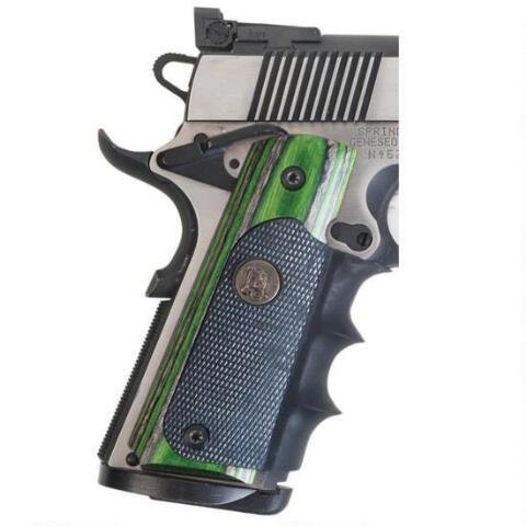 Pachmayr 1911 American Legend Grips - Evergreen Camo