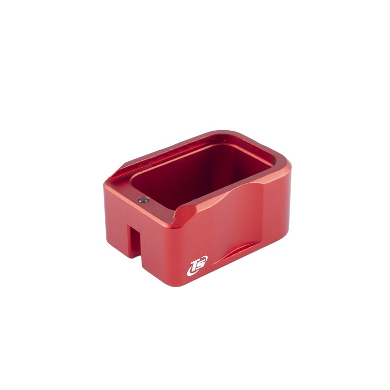 Toni System Pad +2/+3 colpi per STI 2011 con caricatore Mec-Gar (141 mm) – Rosso