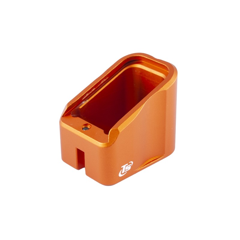 Toni System Pad +4 colpi per Glock con caricatore Mec-Gar (141 mm) – Arancione