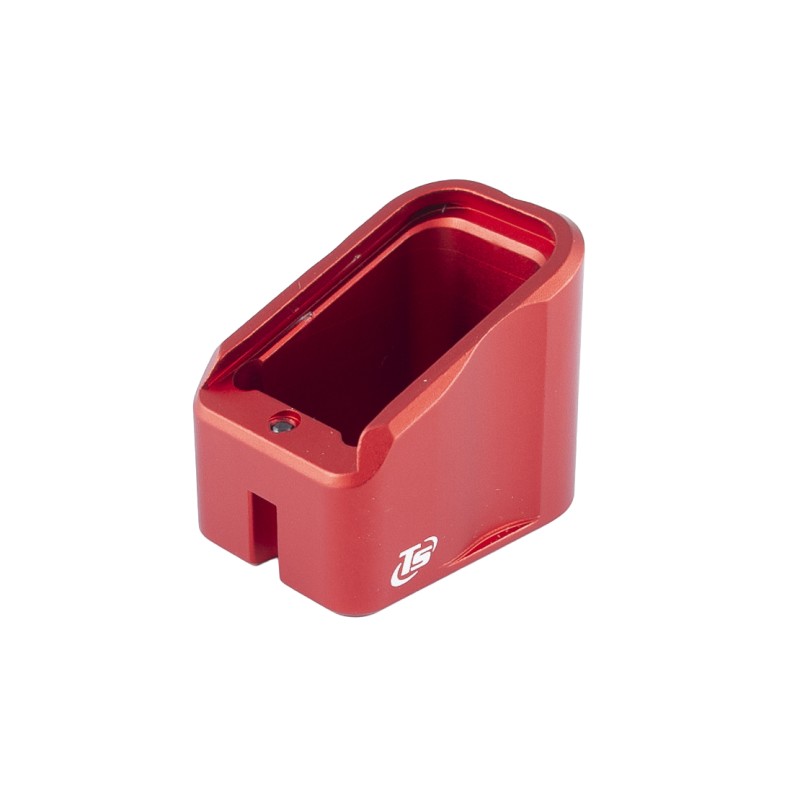Toni System Pad +4 colpi per Glock con caricatore Mec-Gar (141 mm) – Rosso