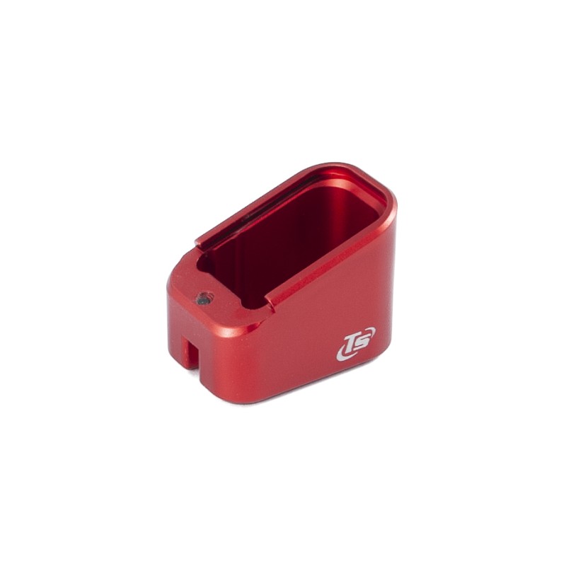 Toni System Pad +4 colpi (141 mm) per Tanfoglio fusto large – caricatori K9 e K40 – Rosso