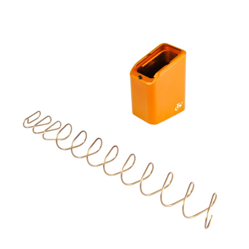Toni System Pad Super Open +9 colpi per Glock 17, 22, 24, 31, 34, 35 e 45 – Arancione