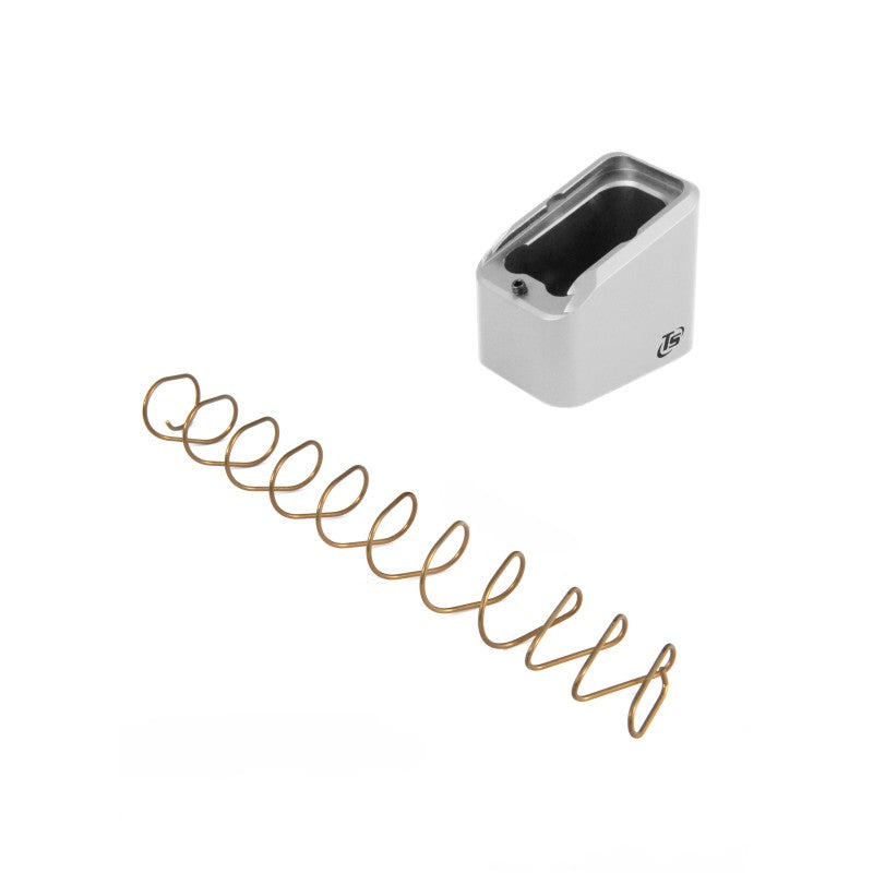 Toni System Pad Open +6 colpi per Glock 17, 22, 24, 31, 34, 35 e 45 – Argento