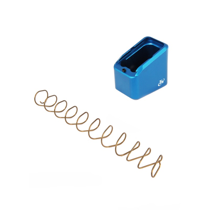 Toni System Pad Open +6 colpi per Glock 17, 22, 24, 31, 34, 35 e 45 – Blu