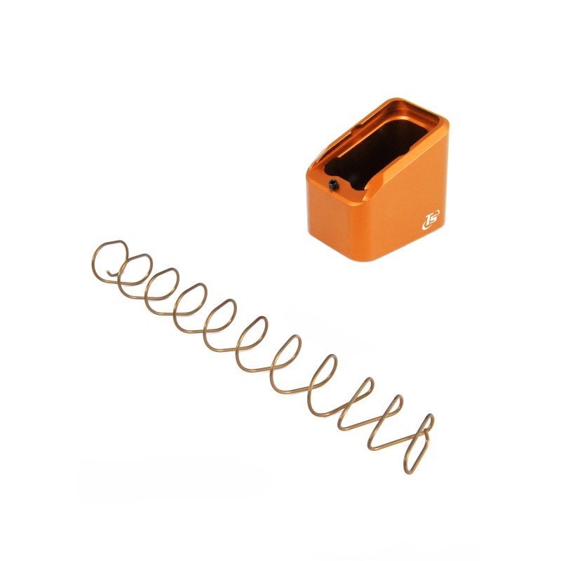 Toni System Pad Open +6 colpi per Glock 17, 22, 24, 31, 34, 35 e 45 – Arancione