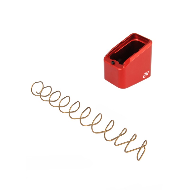 Toni System Pad Open +6 colpi per Glock 17, 22, 24, 31, 34, 35 e 45 – Rosso