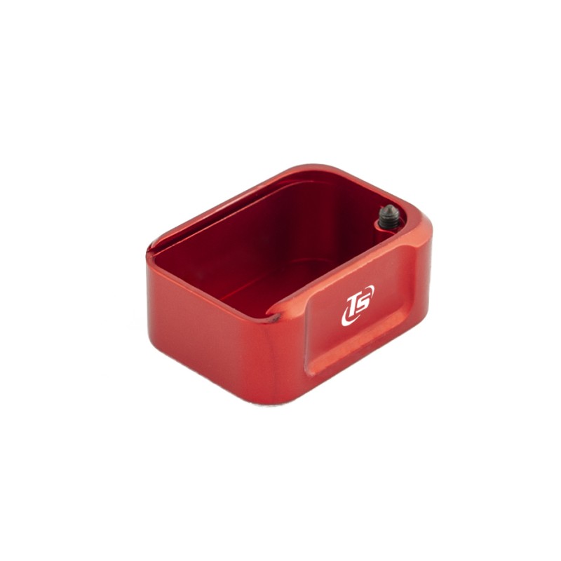 Toni System Pad +1/+2 colpi per Walther Q5 Match Steel Frame e PPQ – Rosso
