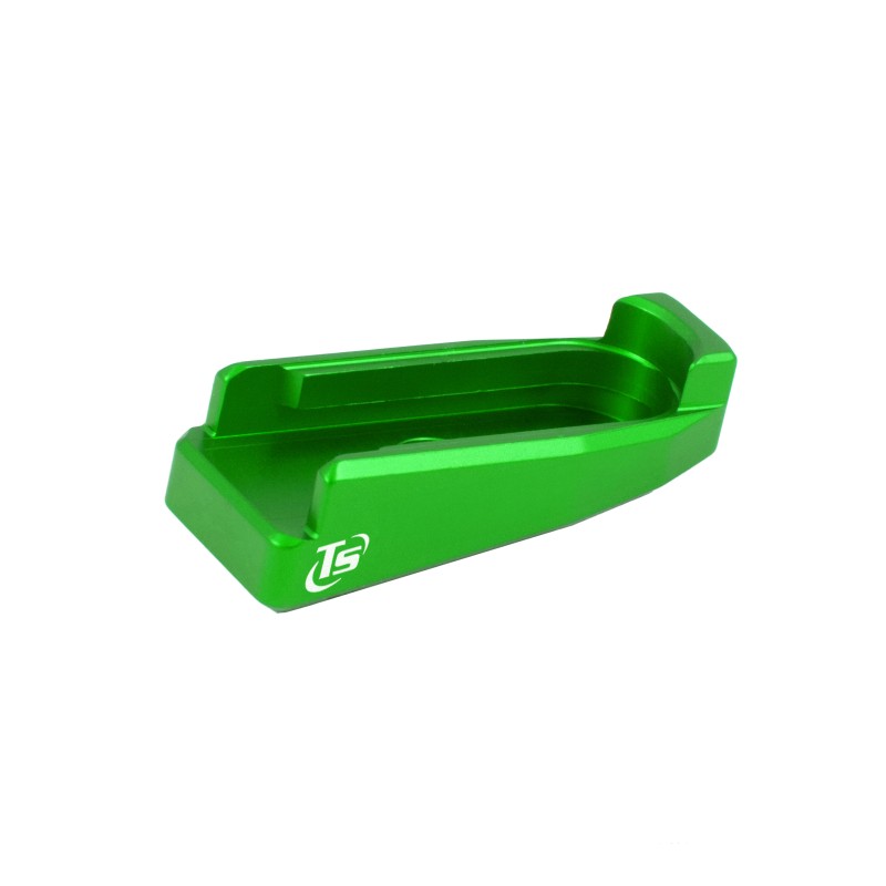 Toni System Pad standard monofilare in alluminio per 1911 – caricatore Cobra Mag – Verde