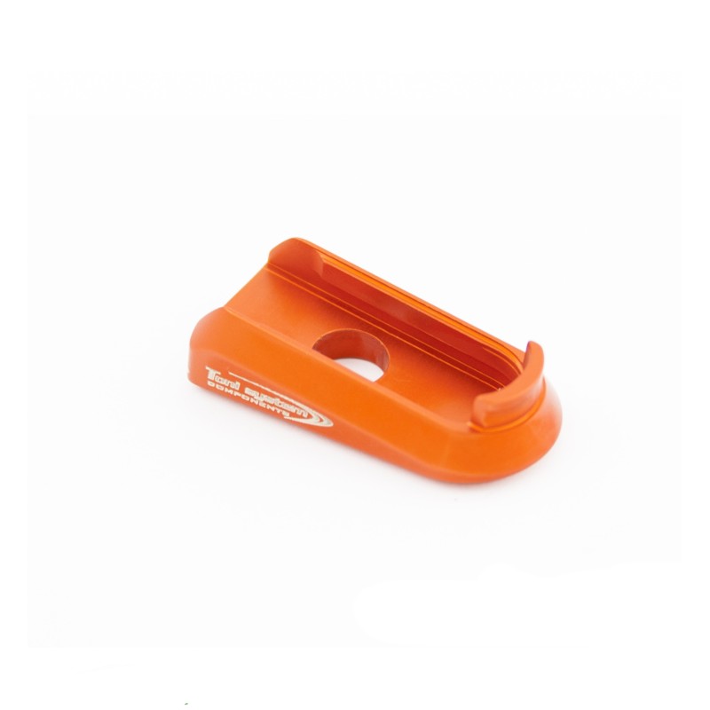 Toni System Pad standard monofilare in alluminio per 1911 – caricatore Metalform – Arancione