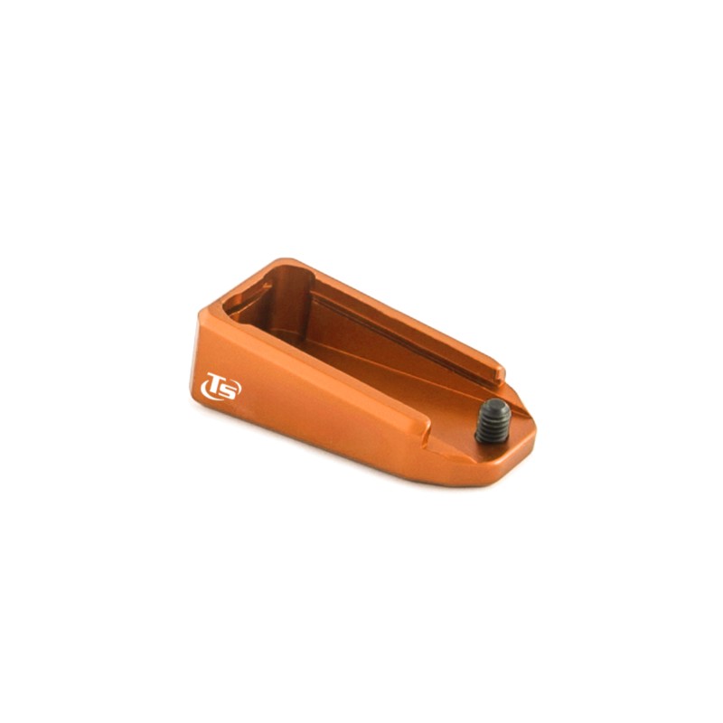 Toni System Pad standard monofilare in alluminio per 1911 – caricatore Sabatti 9x21 e .45 ACP – Arancione
