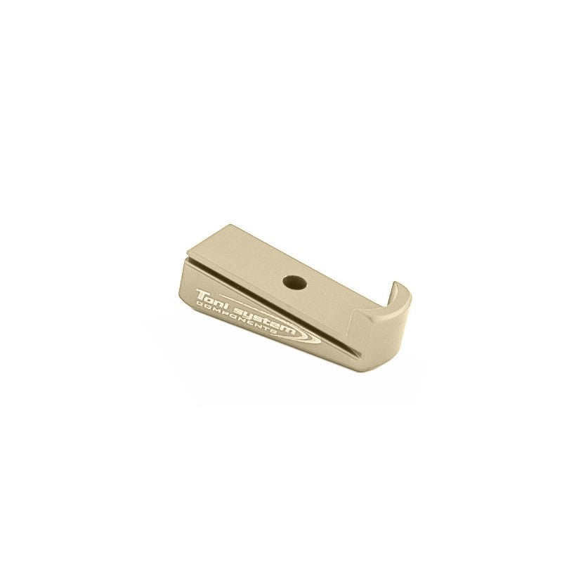 Toni System Pad standard monofilare in alluminio per 1911 – caricatore Wilson – Sabbia