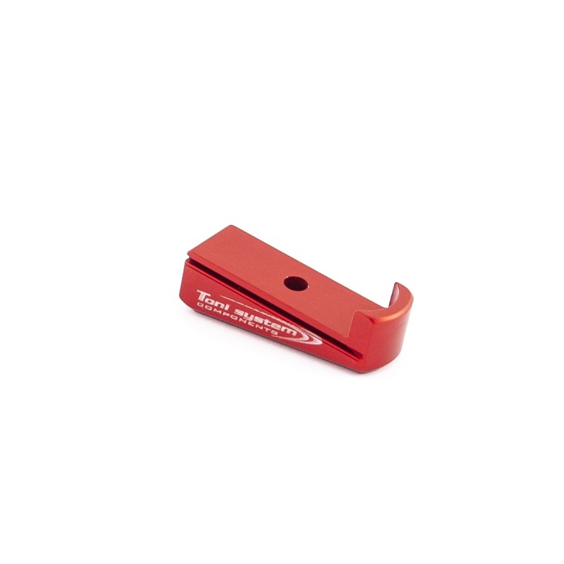 Toni System Pad standard monofilare in alluminio per 1911 – caricatore Wilson – Rosso