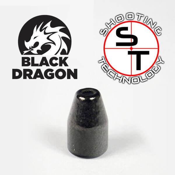 9mm HPTC 124 grani Palle Ramate Black Dragon .500 PZ