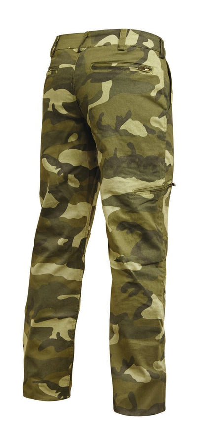 Pantalone Konustex Inspiro mimetico con tasca con zip sulla coscia