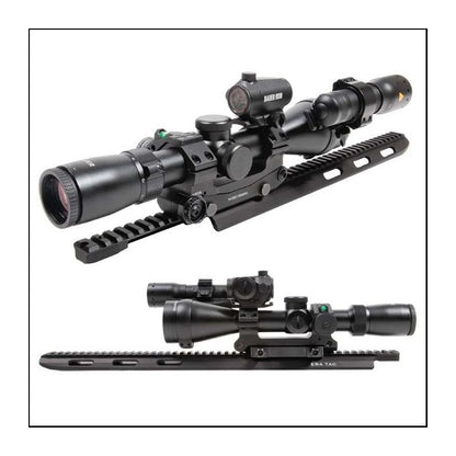 Recknagel slitta Picatinny XXL in alluminio per Remington 700 Short Action